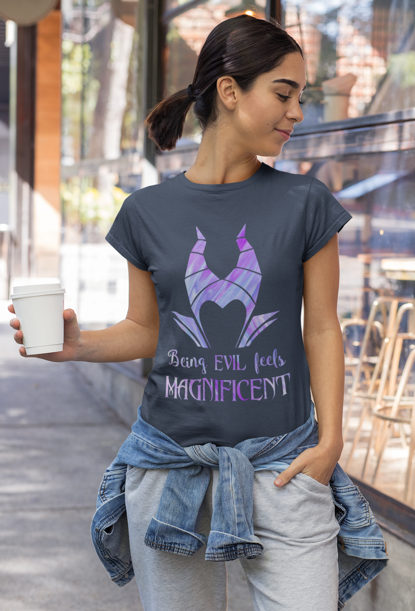 Disney Maleficent T Shirt, Disney Villains T Shirt, Being Evil Feels Magnificent Tshirt