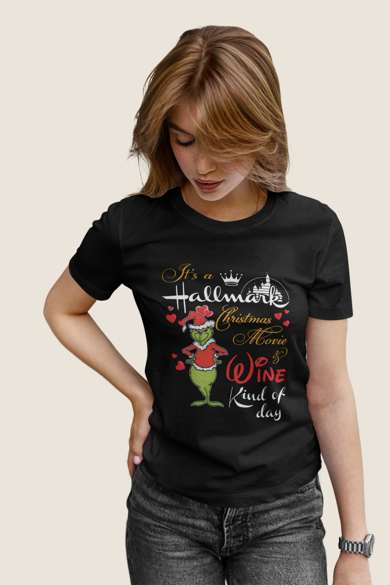 Grinch T Shirt, Hallmark Christmas T Shirt, Its A Hallmark Christmas Movie Tshirt, Christmas Gifts