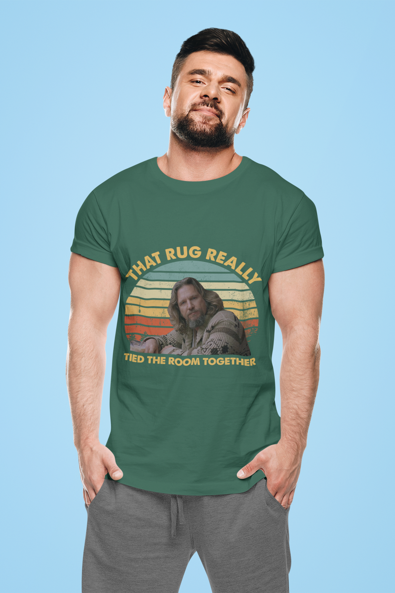 The Big Lebowski Vintage T Shirt, That Rug Really Tied The Room Together Tshirt, The Dude T Shirt