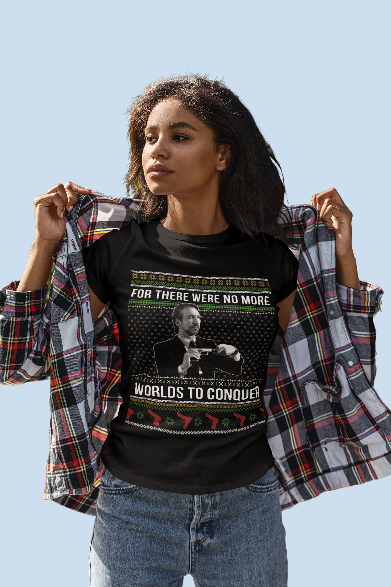 Die Hard Movie T Shirt, Hans Gruber T Shirt, For There Were No More Worlds To Conquer Tshirt, Christmas Gift