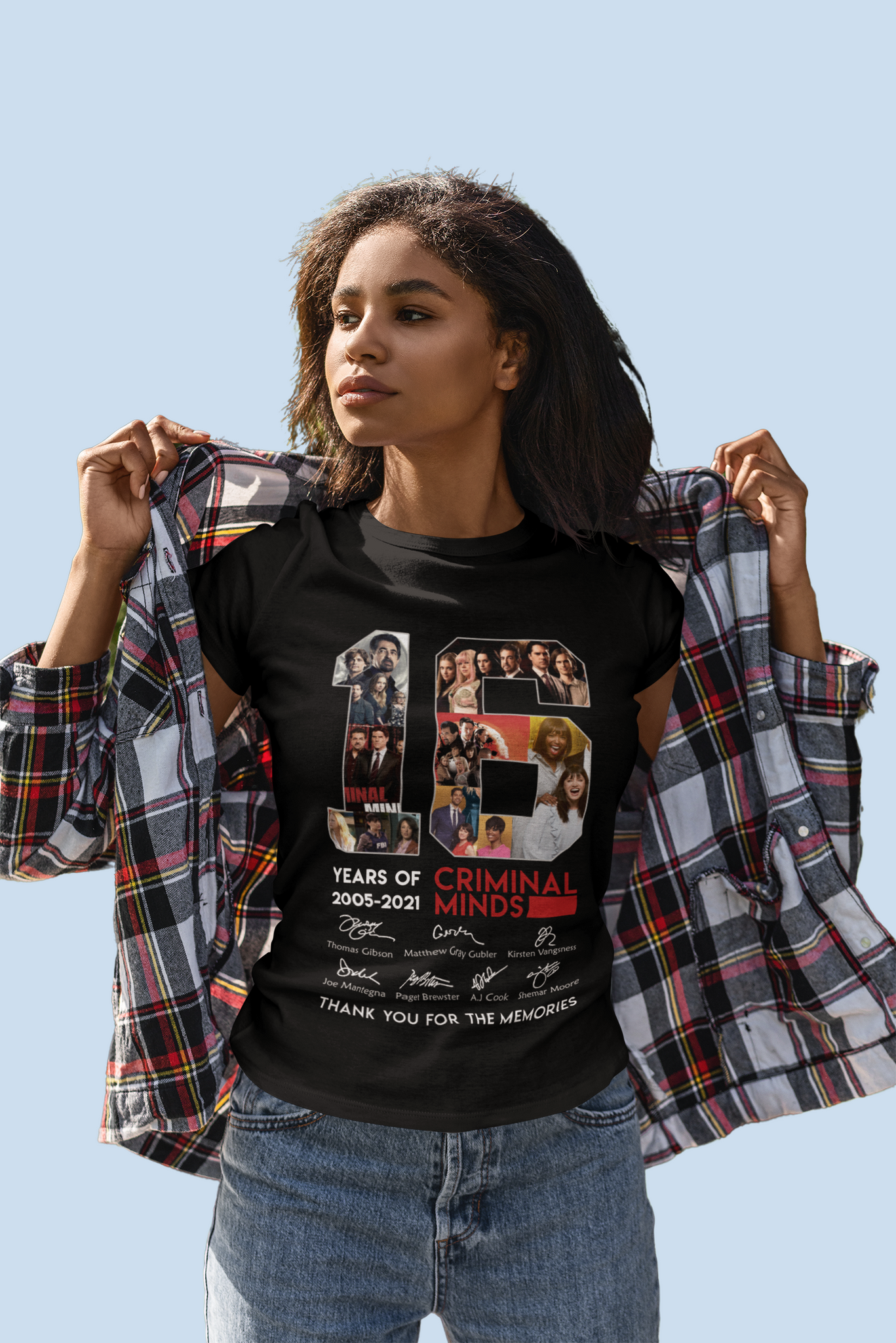 Criminal Minds Series T Shirt, Thank You For The Memories Year Of 2005 To 2021 T Shirt