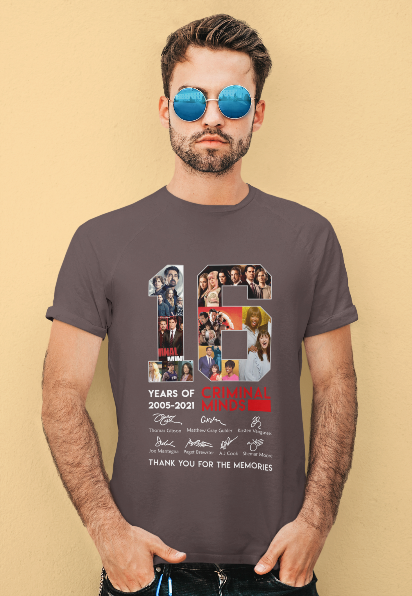 Criminal Minds Series T Shirt, Thank You For The Memories Year Of 2005 To 2021 T Shirt