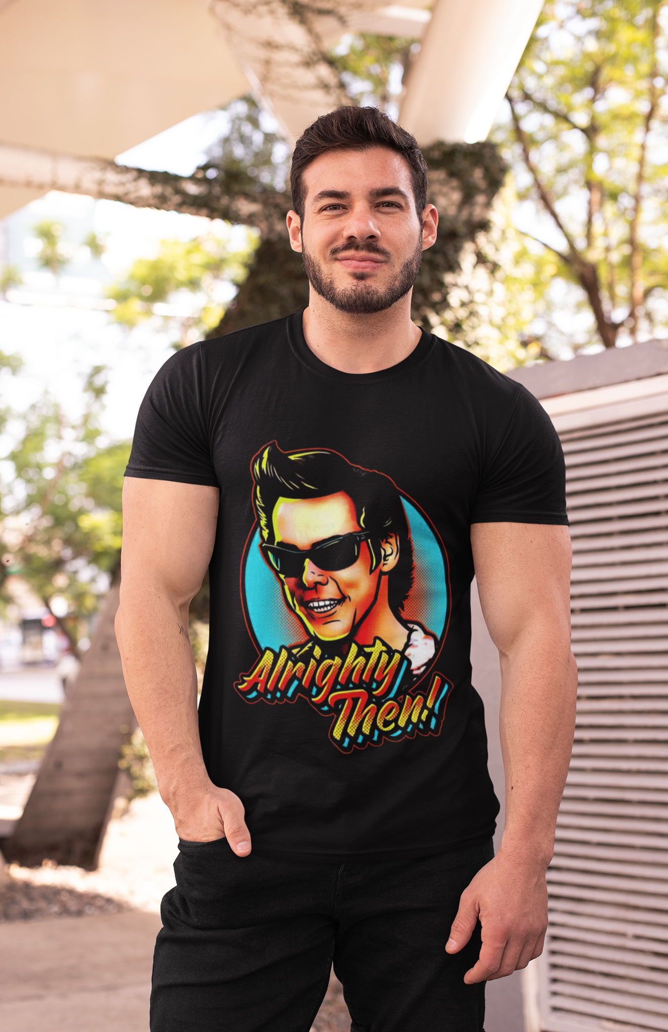Ace Ventura Pet Detective T Shirt, Ace Ventura T Shirt, Alrighty Then! Tshirt