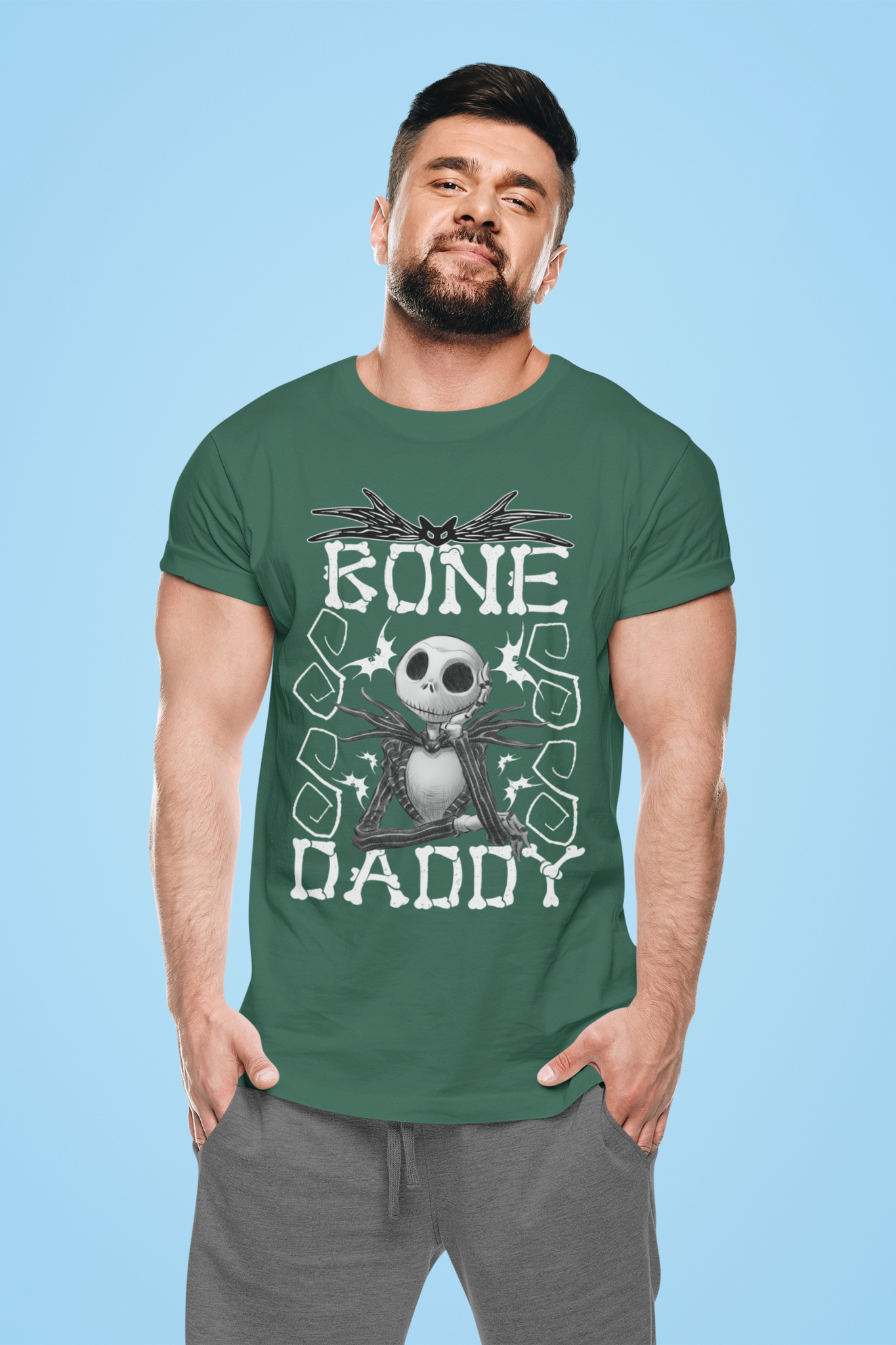Nightmare Before Christmas T Shirt, Jack Skellington T Shirt, Bone Daddy Tshirt, Fathers Day Gifts