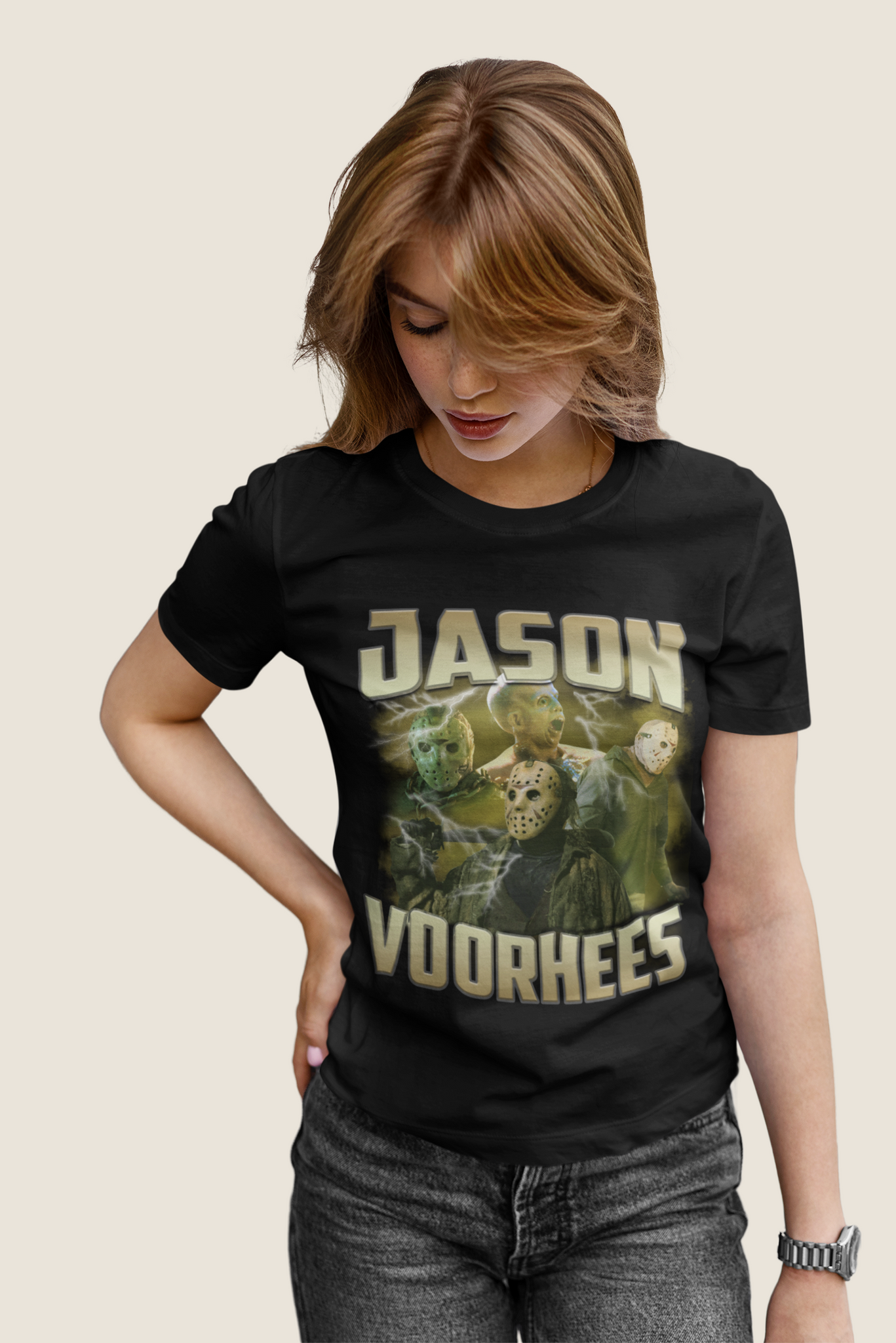 Friday 13th T Shirt, Jason Voorhees Poster Tshirt, Halloween Gifts