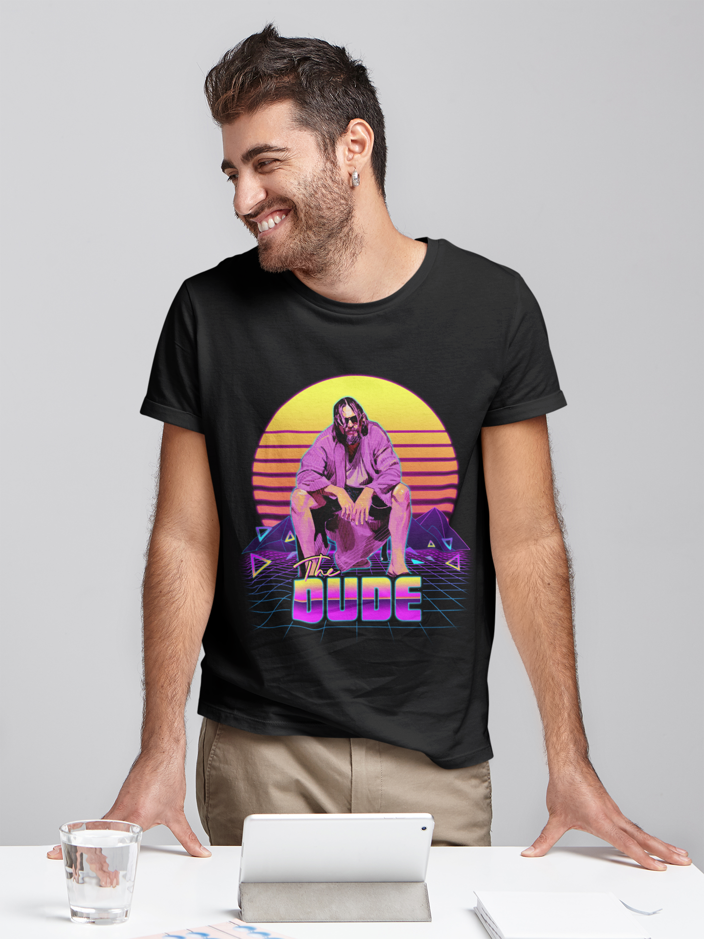 The Big Lebowski Retro T Shirt, The Dude T Shirt