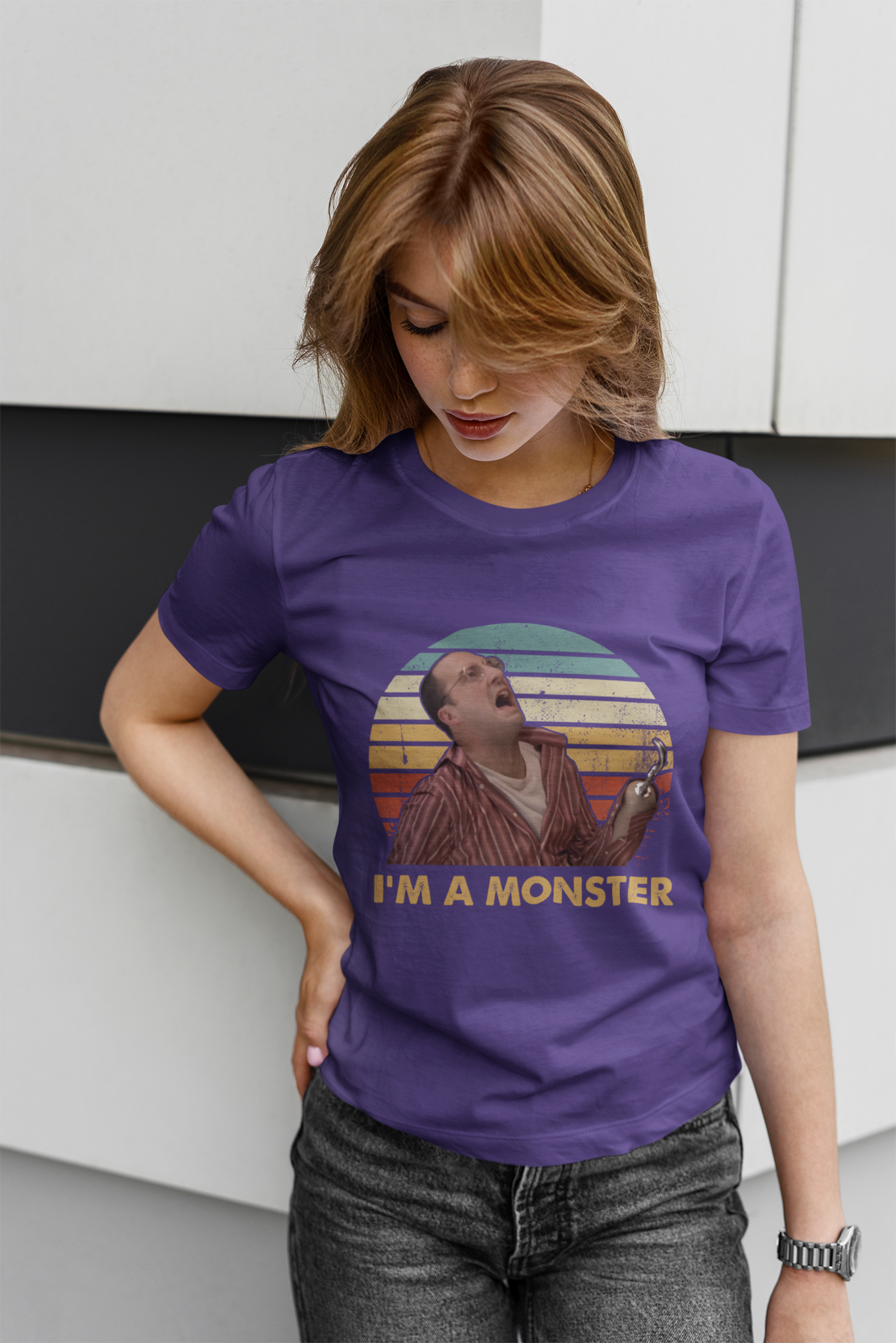 Arrested Development Sitcom T Shirt, Buster Bluth T Shirt, Im A Monster Tshirt