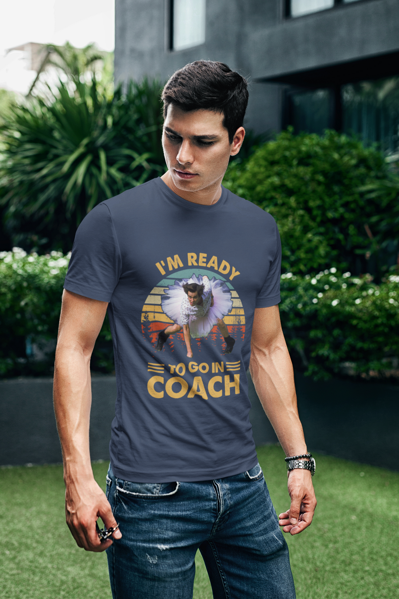 Ace Ventura Pet Detective Vintage T Shirt, Ace Ventura T Shirt, Im Ready To Go In Tshirt