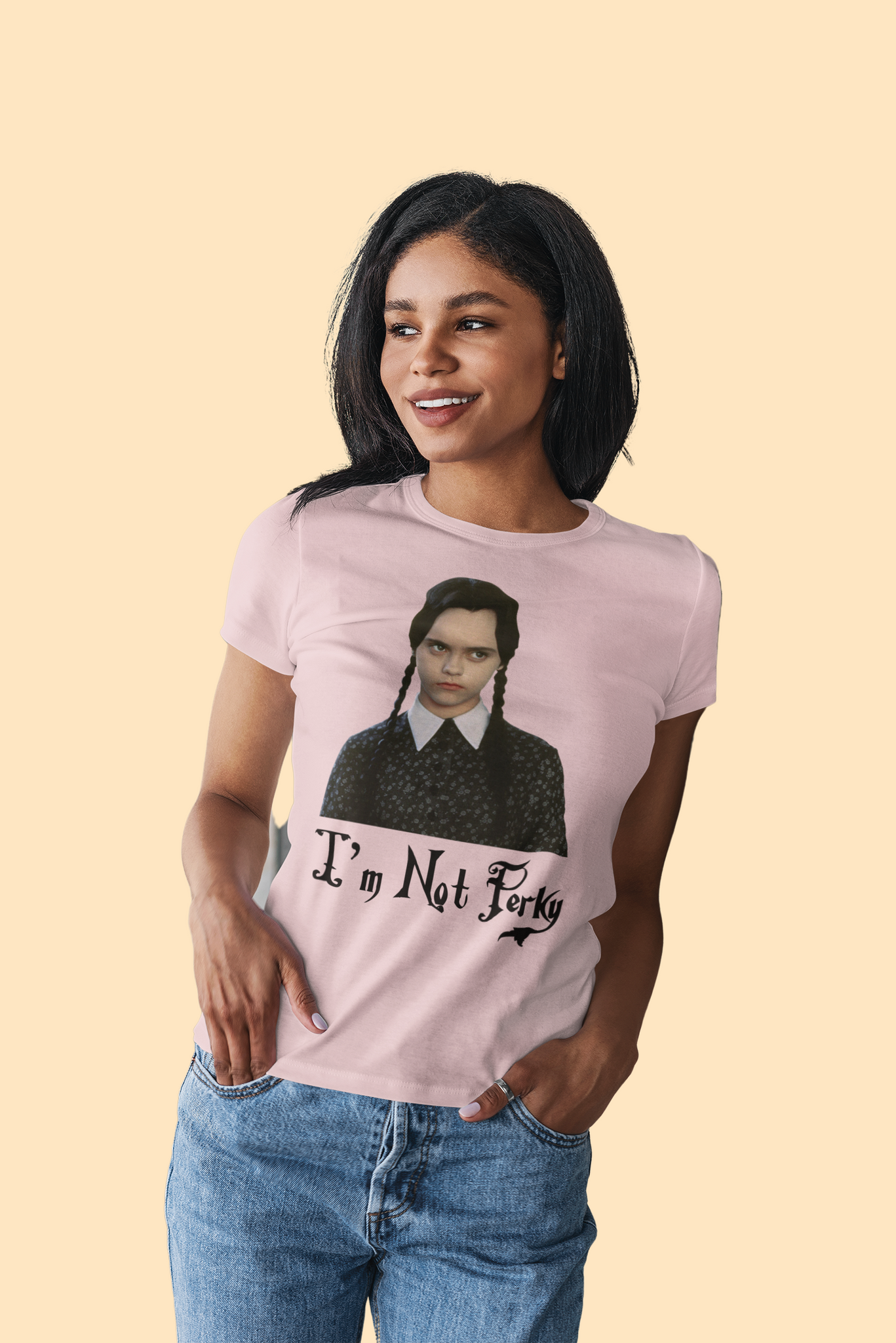 Addams Family T Shirt, Wednesday Addams Tshirt, Im Not Perky Shirt, Halloween Gifts