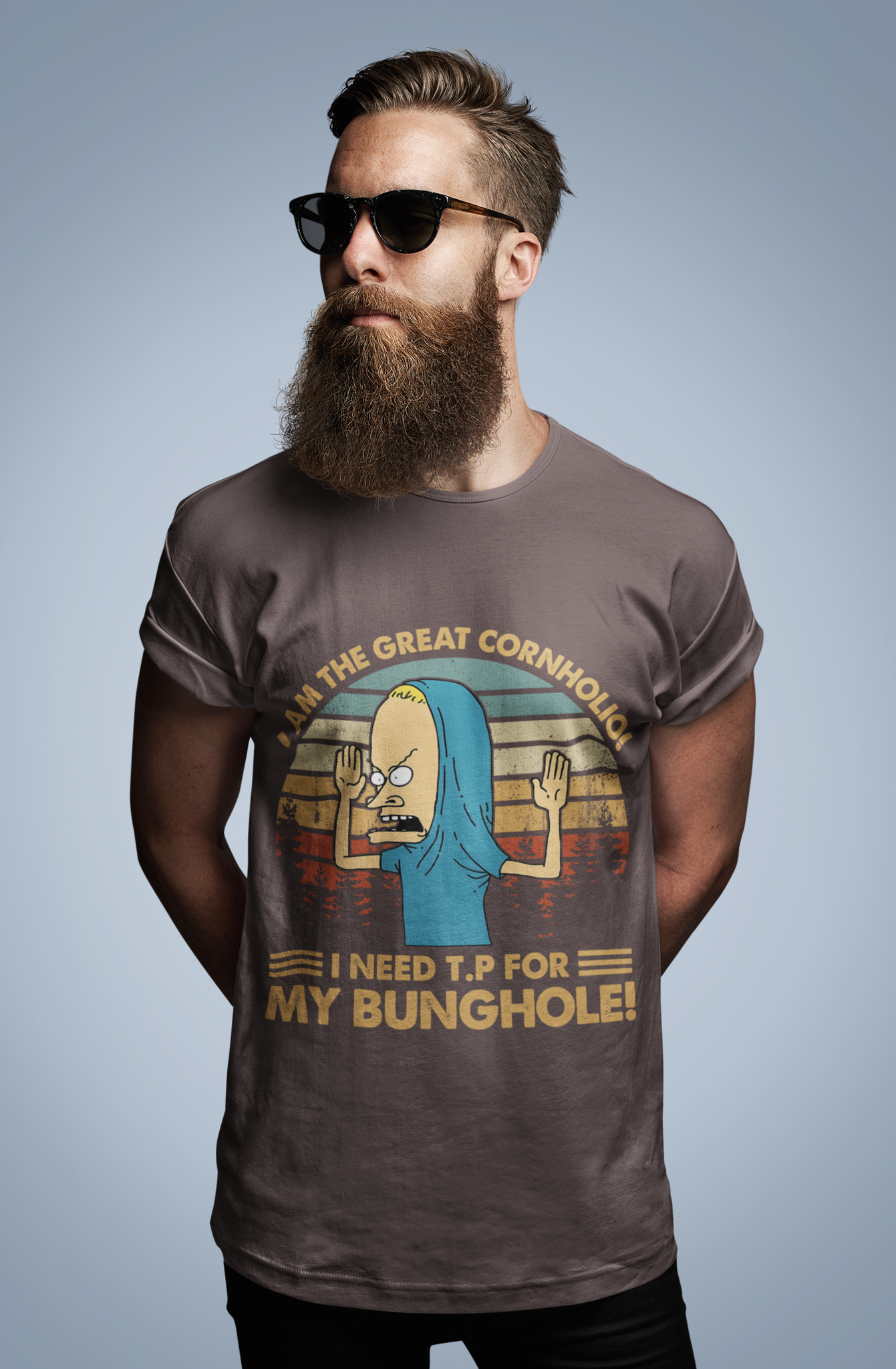 Beavis And Butt Head Vintage T Shirt, Cornholio T Shirt, I Am The Great Cornholio Tshirt