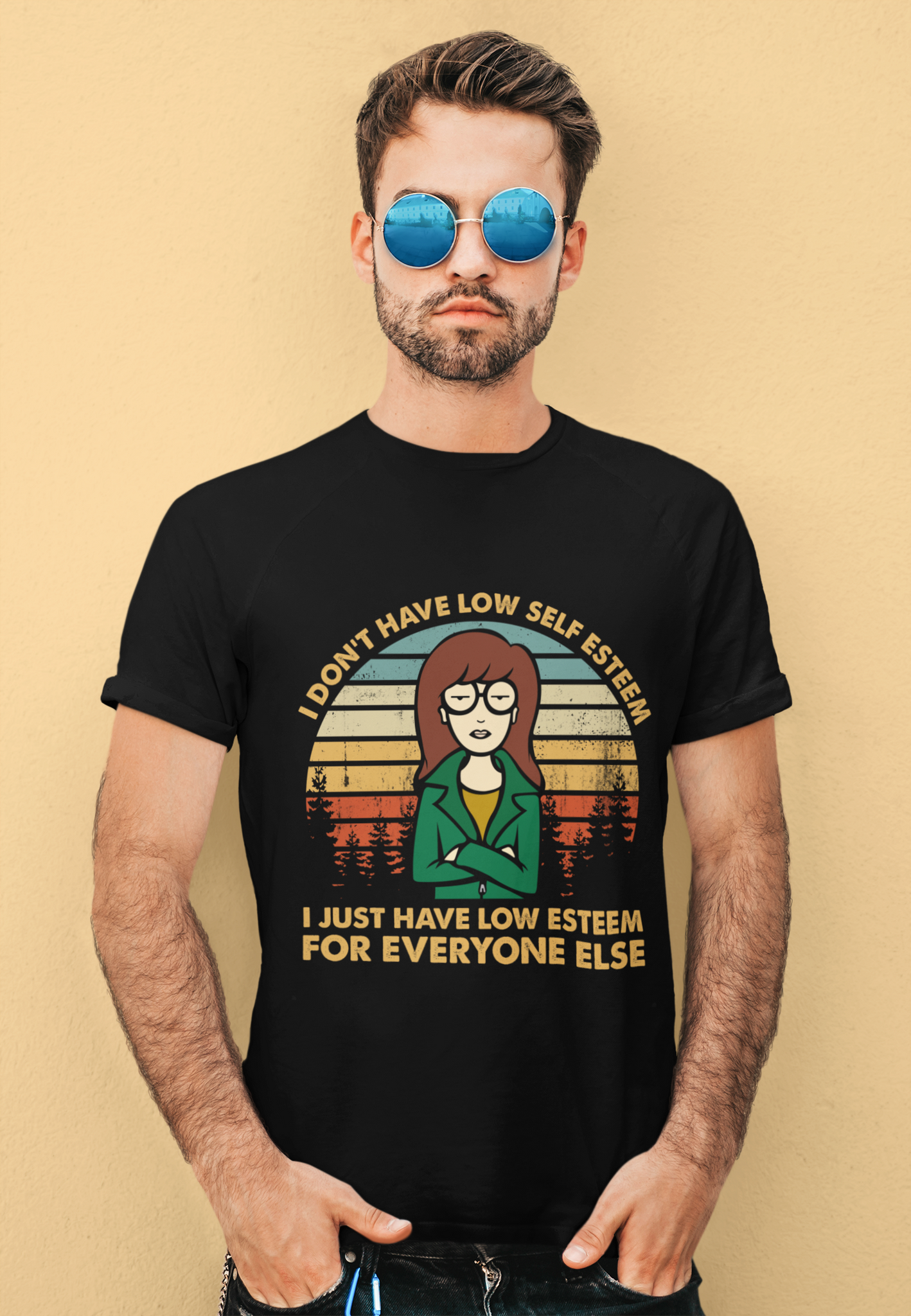 Beavis And Butt Head Vintage T Shirt, Daria Morgendorffer T Shirt, I Dont Have Low Self Esteem Tshirt