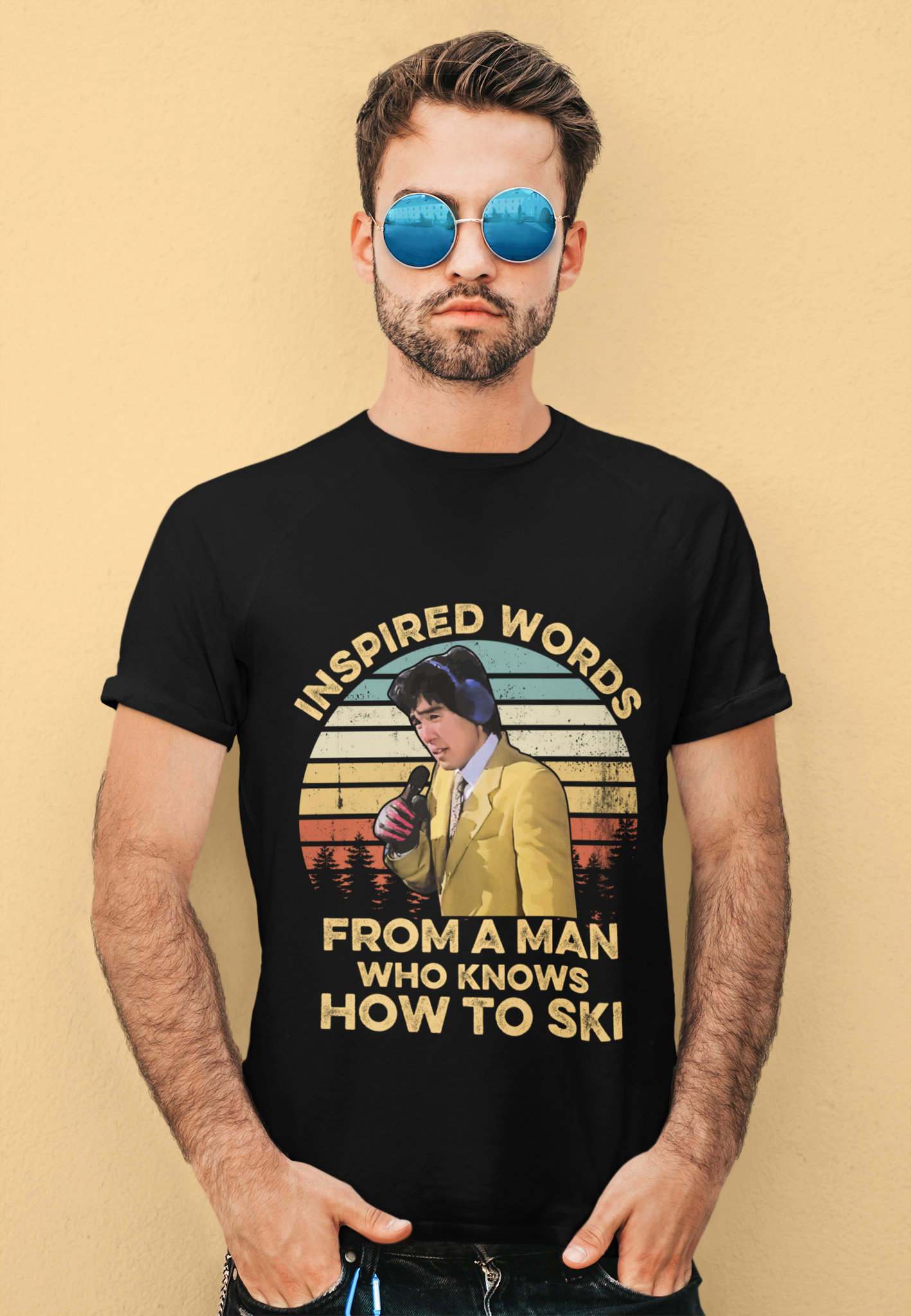 Better Off Dead Comedy Film T Shirt, Yee Sook Ree T Shirt, Man Who Knows How To Ski Tshirt