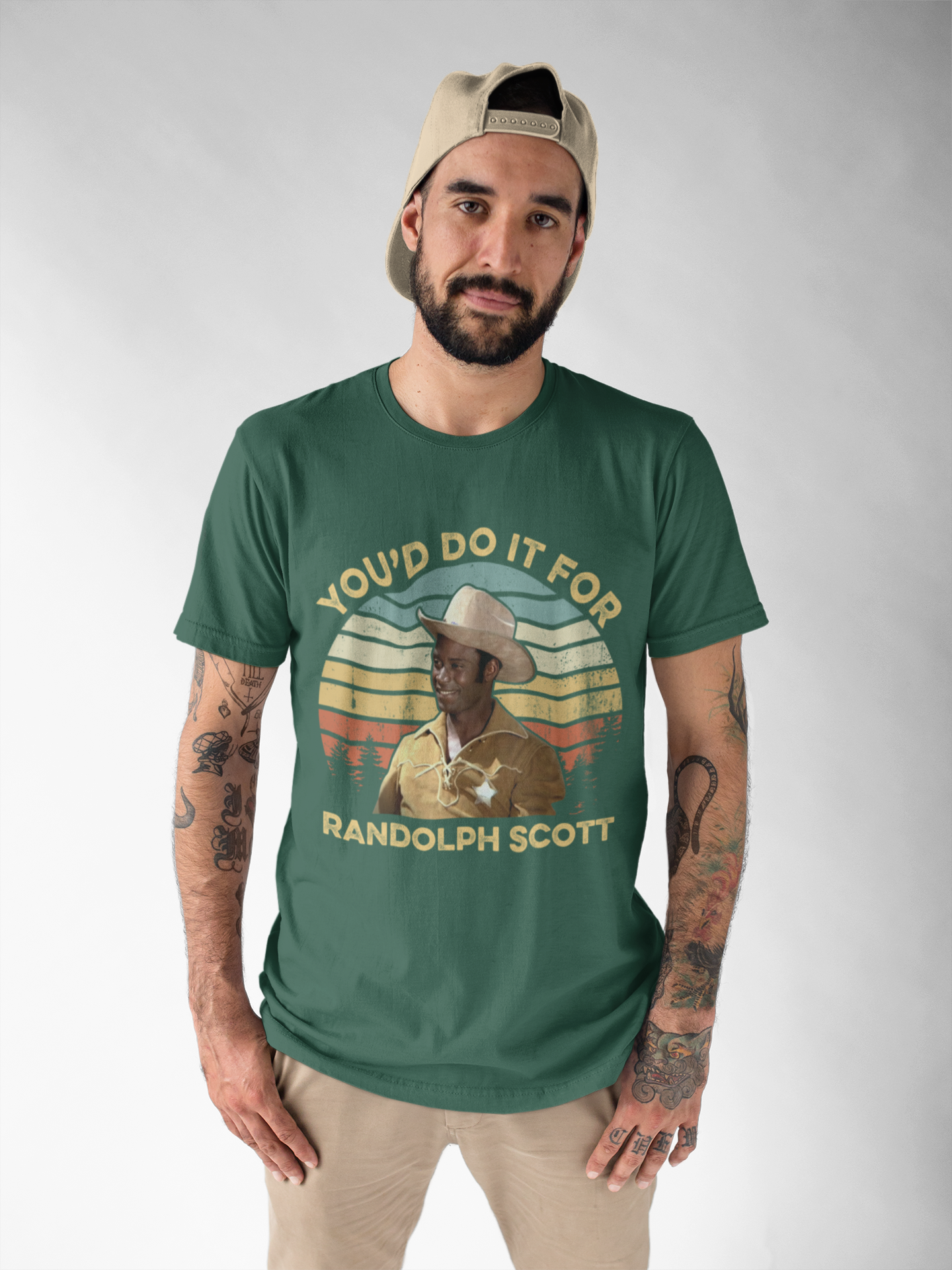 Blazing Saddles Movie T Shirt, Sheriff Bart T Shirt, Youd Do It For Randolph Scott Tshirt