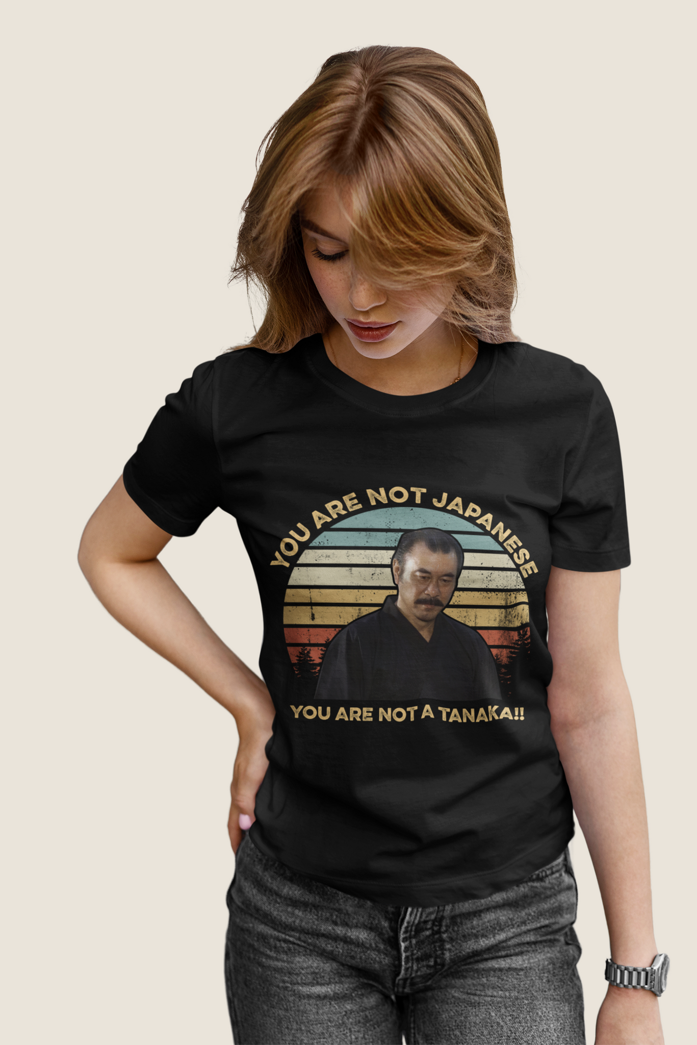Bloodsport Vintage T Shirt, You Are Not Japanese You Are Not A Tanaka Tshirt, Tanaka T Shirt