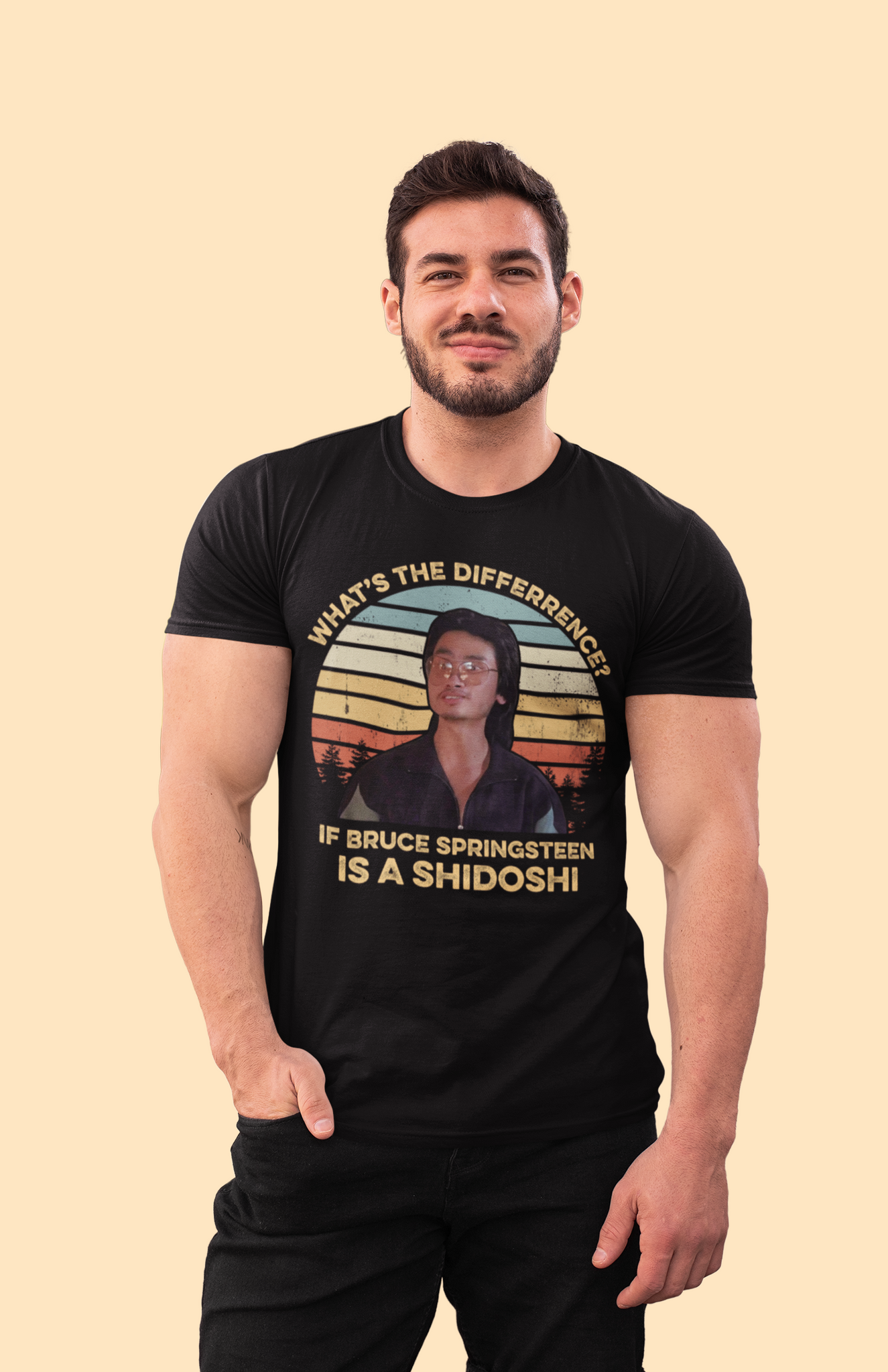 Bloodsport Vintage T Shirt, Whats The Difference If Bruce Springsteen Is A Shidoshi Tshirt, Victor T Shirt