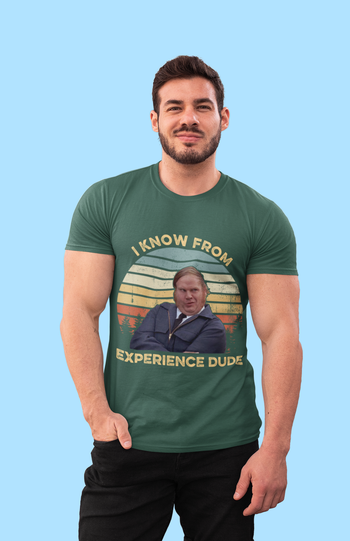 Billy Madison Vintage T Shirt, I Know From Experience Dude Tshirt, Bus Driver T Shirt
