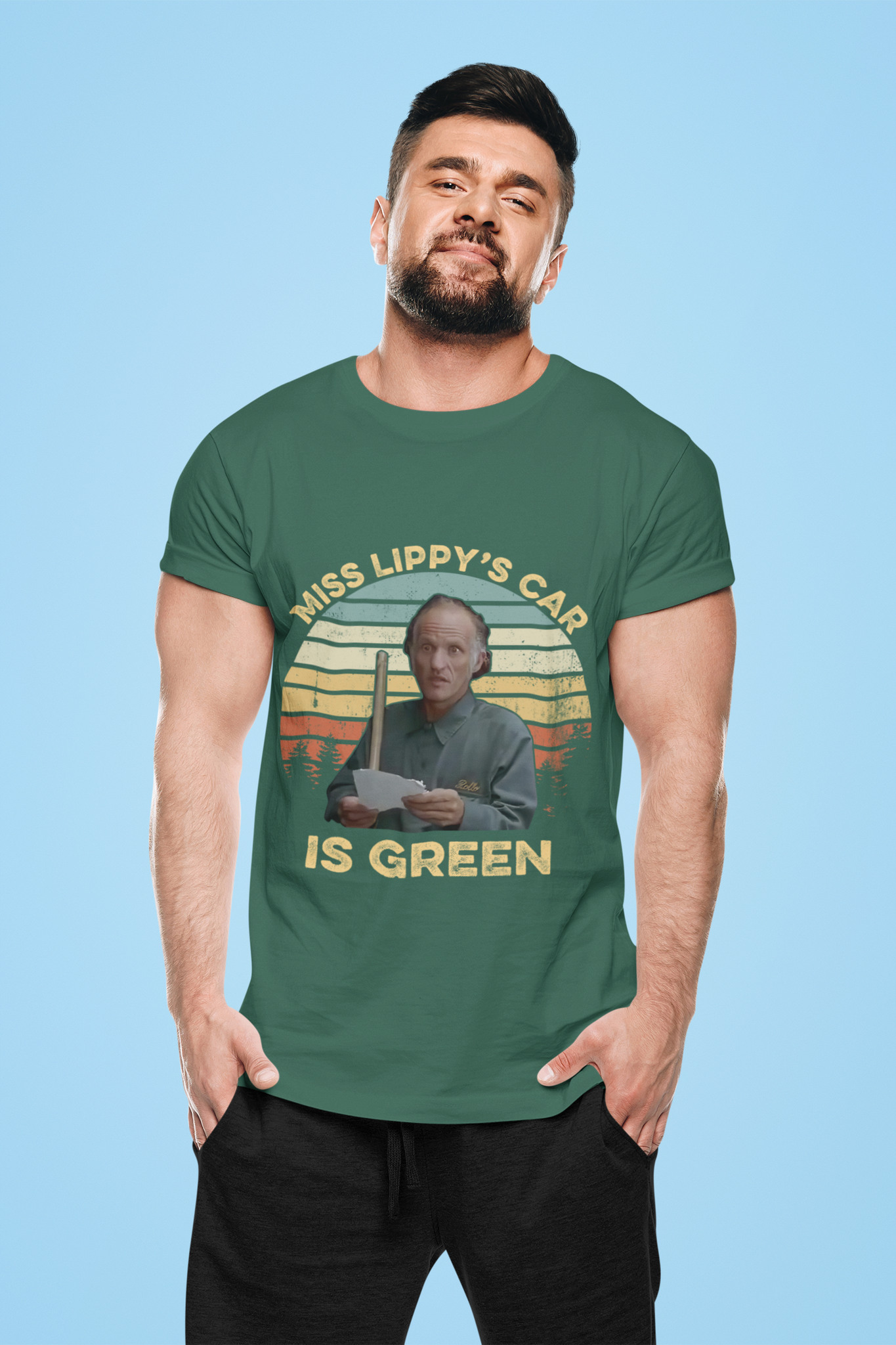 Billy Madison Vintage T Shirt, Miss Lippys Car Is Green Tshirt, Rollo The Janitor T Shirt