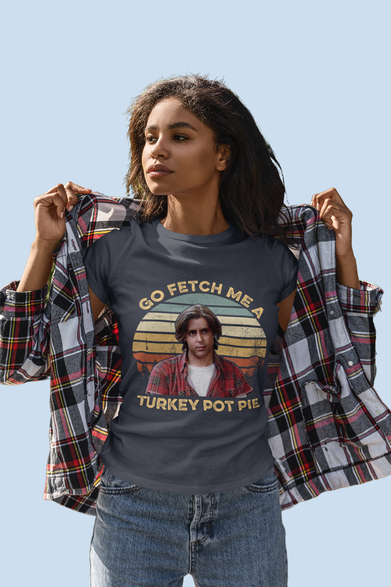 Breakfast Club Vintage T Shirt, John Bender Tshirt, Go Fetch Me A Turkey Pot Pie Tshirt