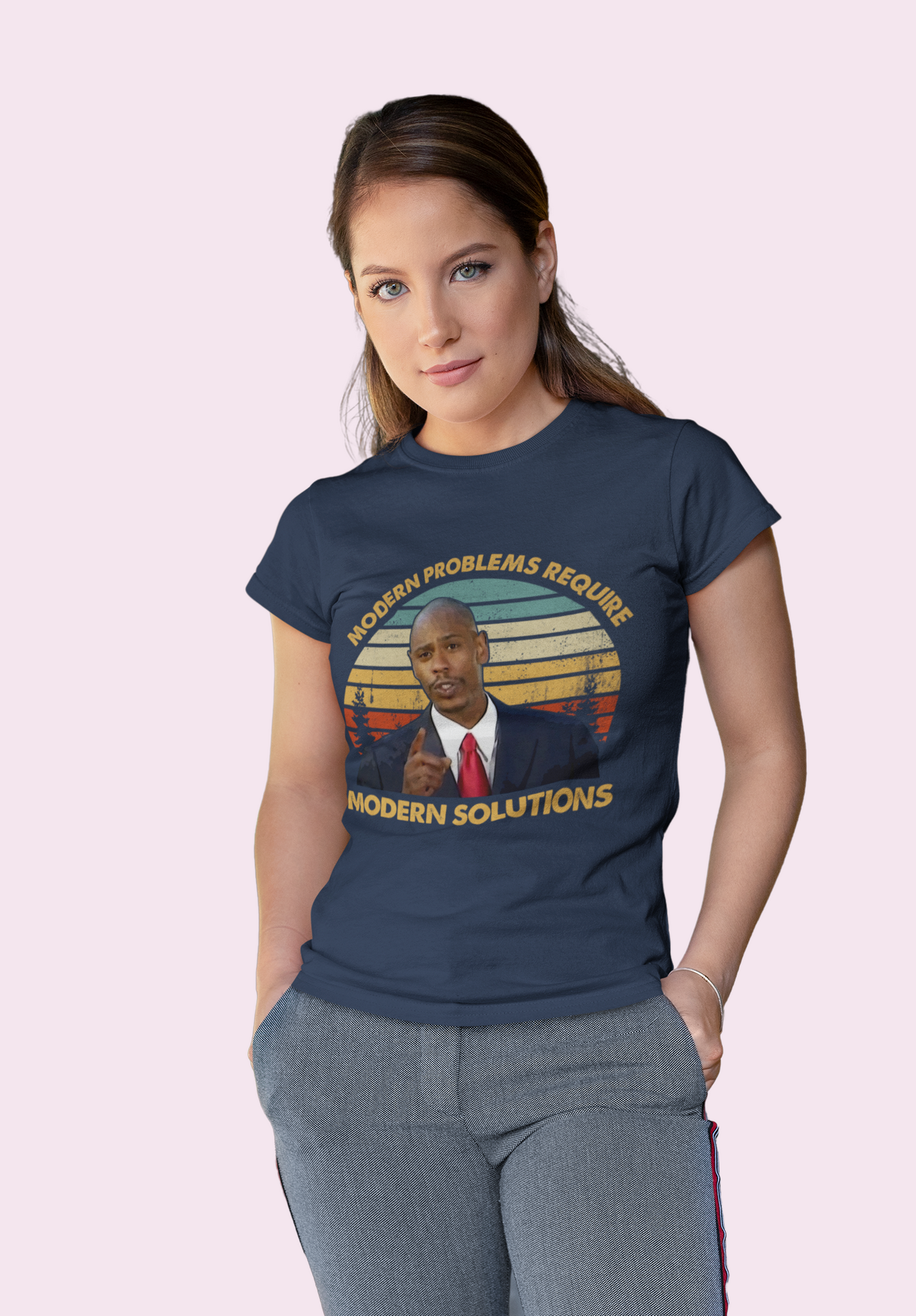 Chappelles Show T Shirt, Tyrone Biggums T-Shirt, Modern Problems Require Modern Solutions