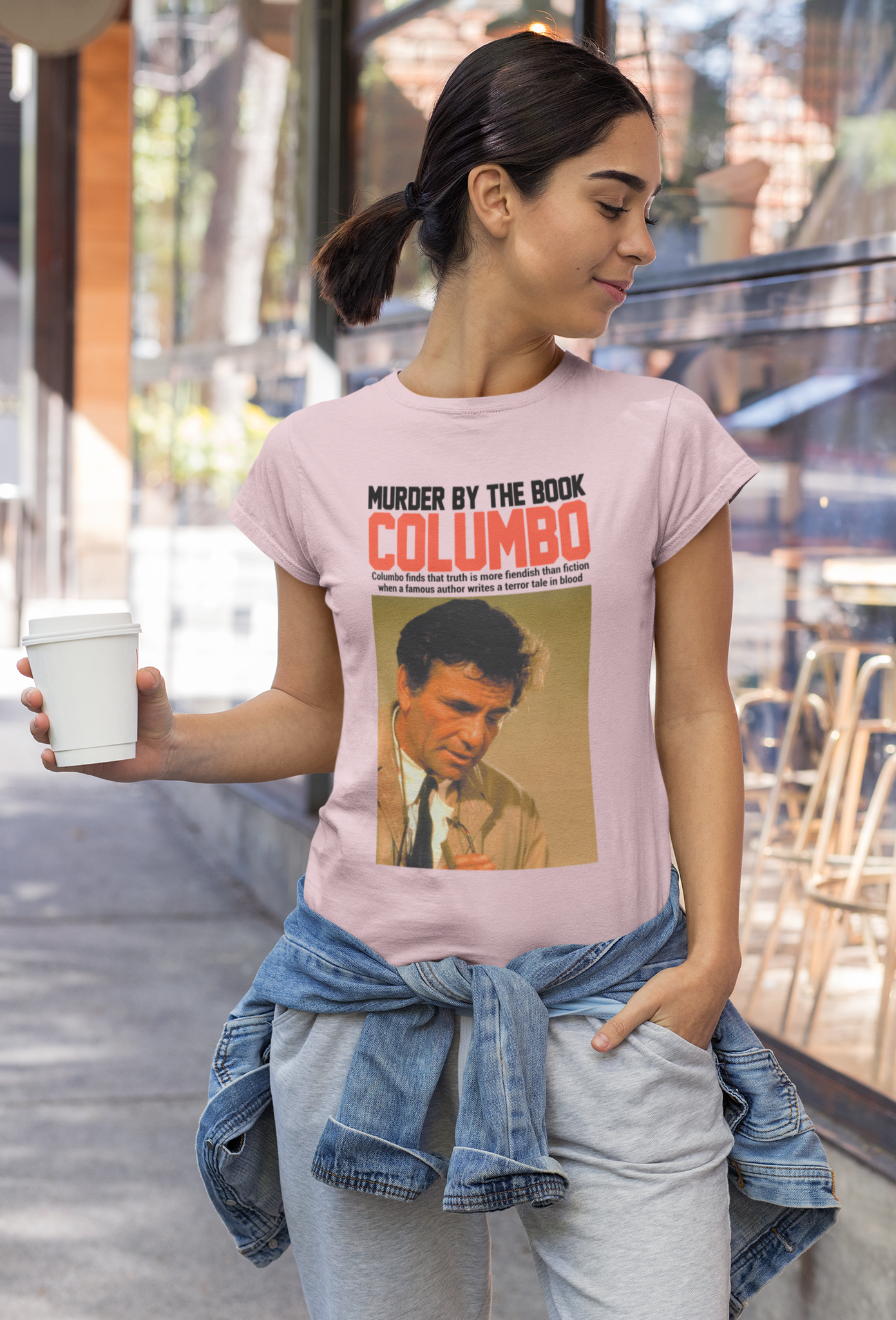 Columbo Drama T Shirt, Columbo Tshirt, Murder By The Book Columbo T Shirts