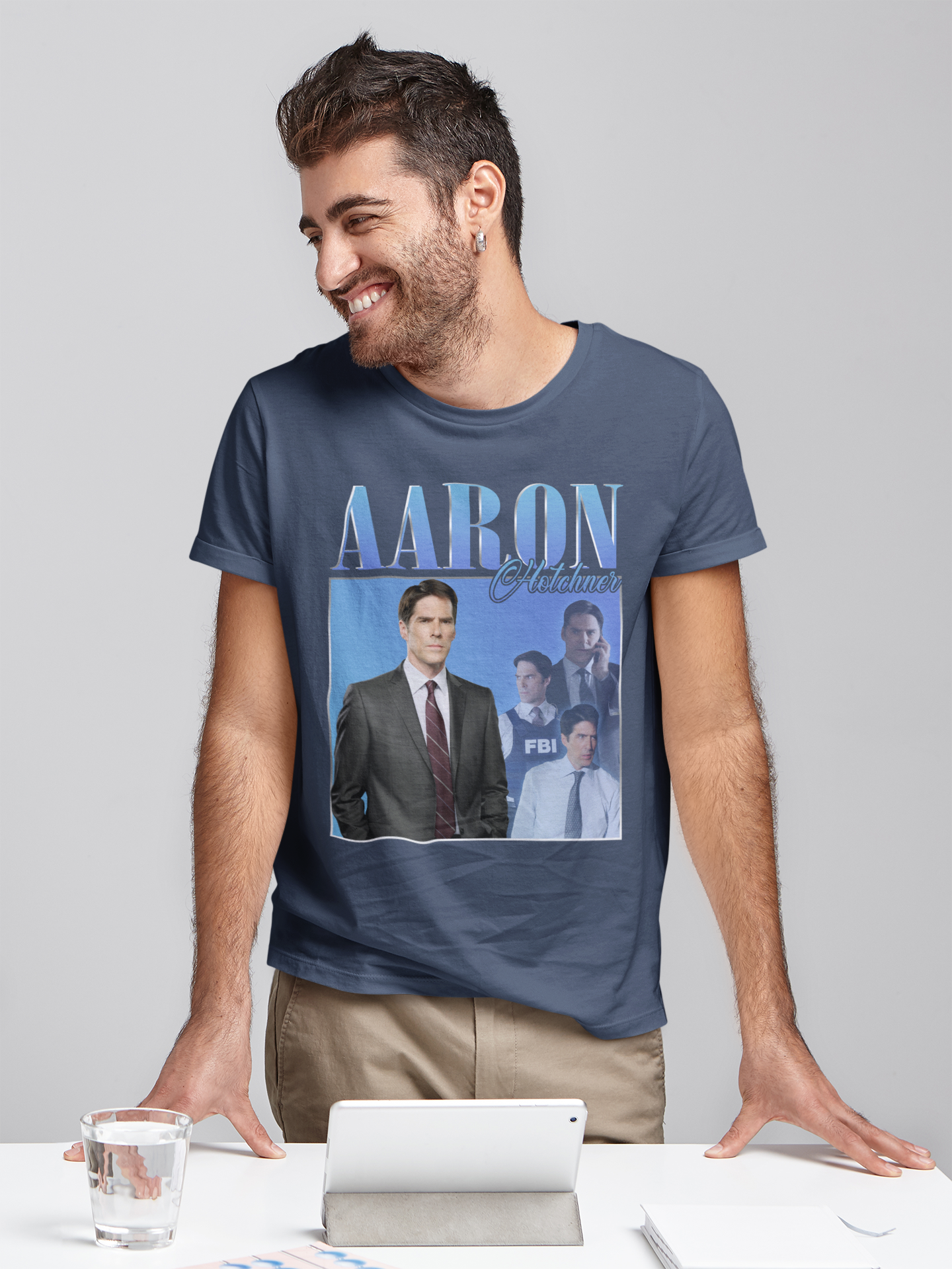 Criminal Minds T Shirt, Aaron Hotchner T Shirt