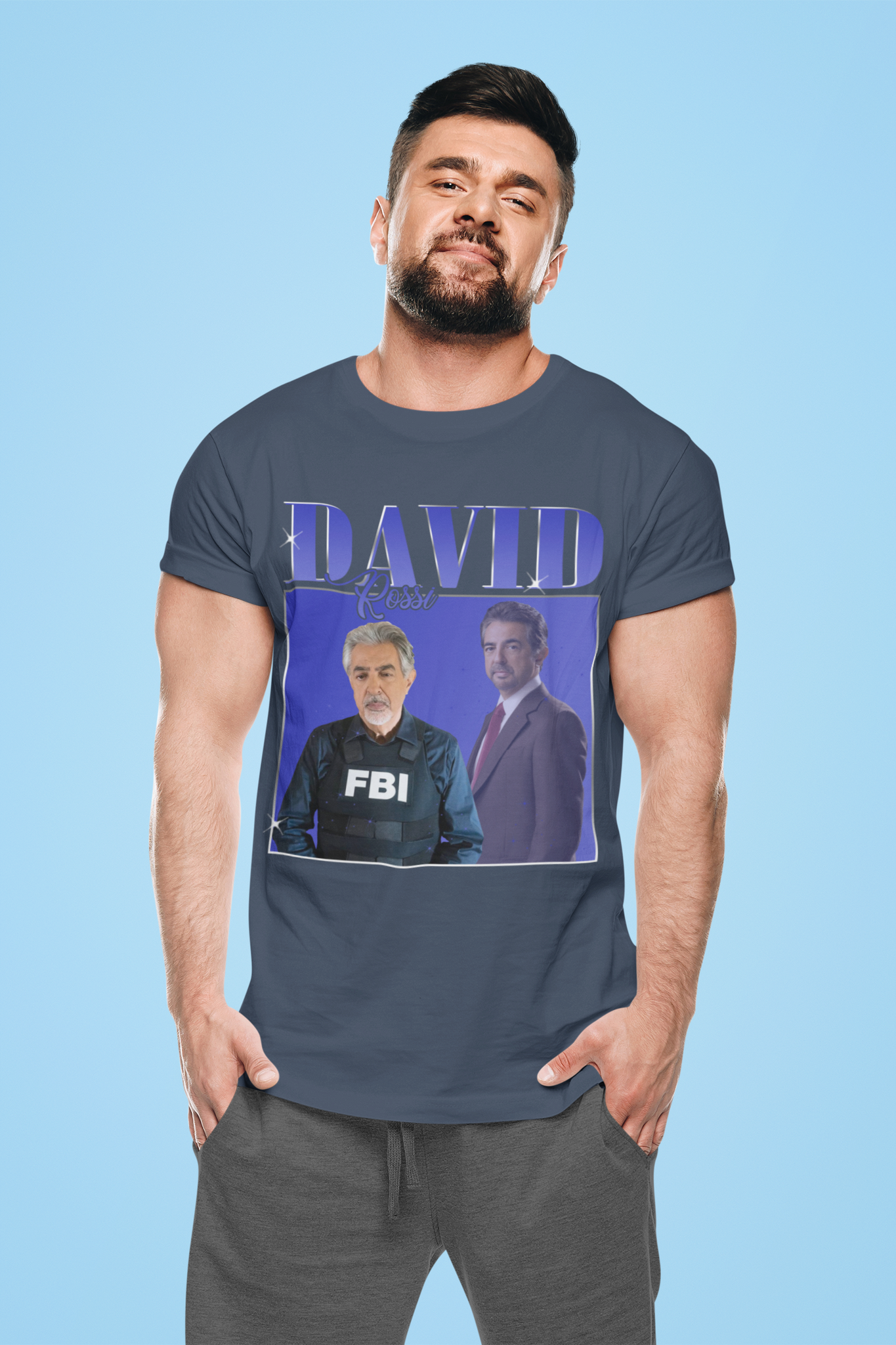 Criminal Minds T Shirt, David Rossi T Shirt