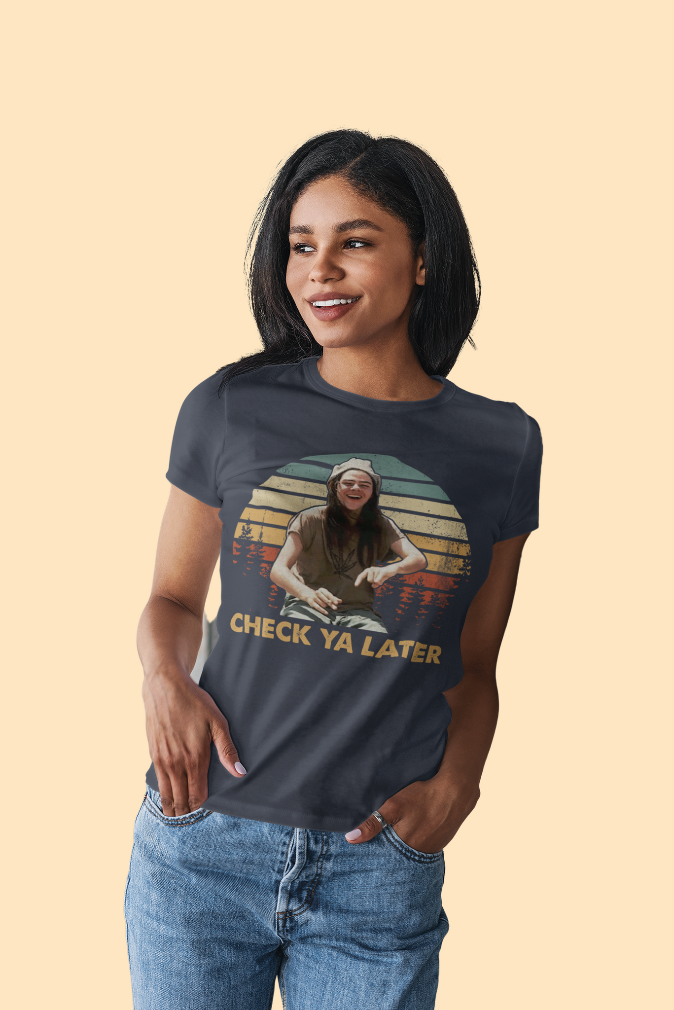 Dazed And Confused Vintage T Shirt, Ron Slater T Shirt, Check Ya Later Tshirt