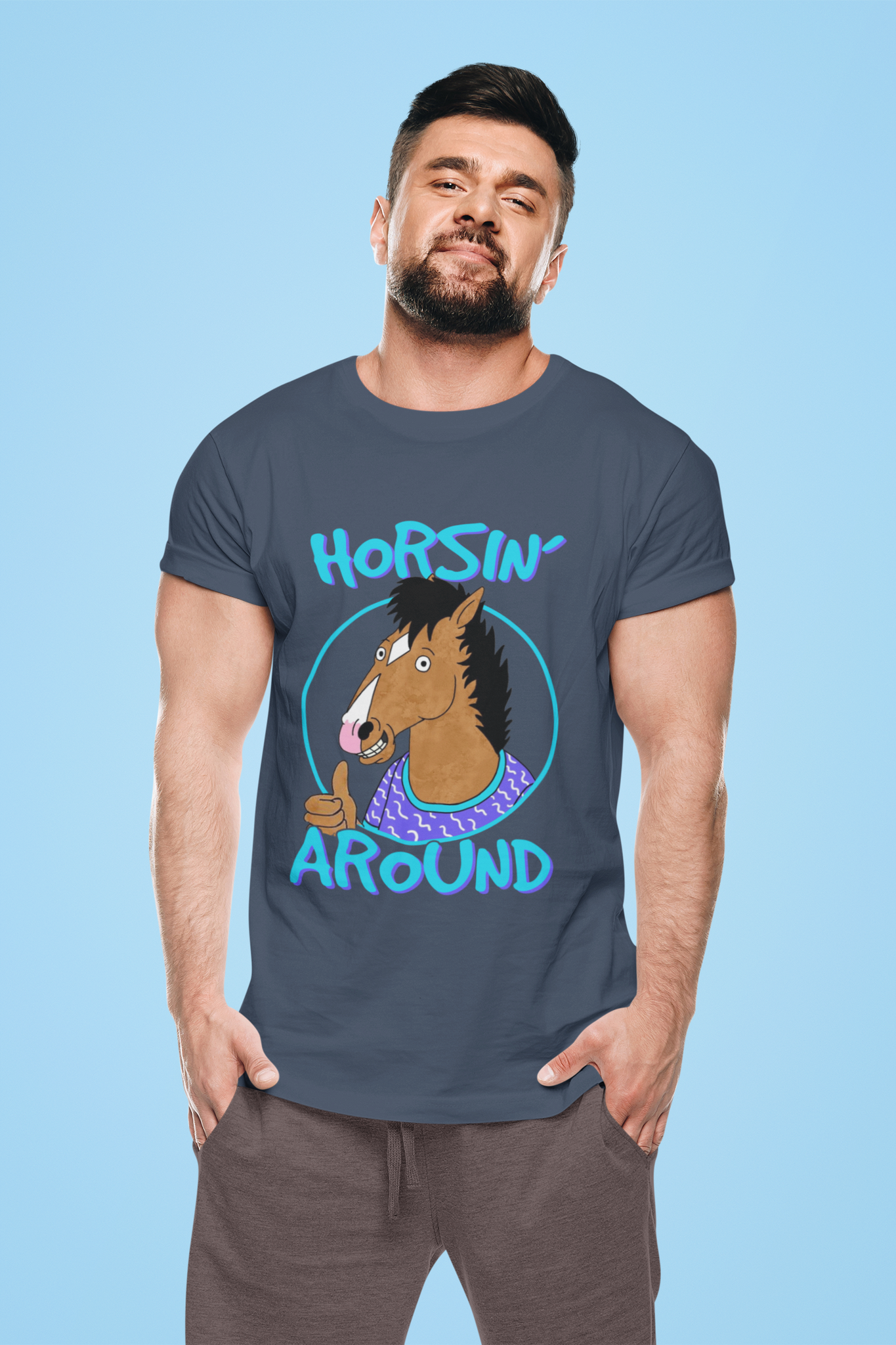 Bojack Horseman T Shirt, Horsin Around Tshirt
