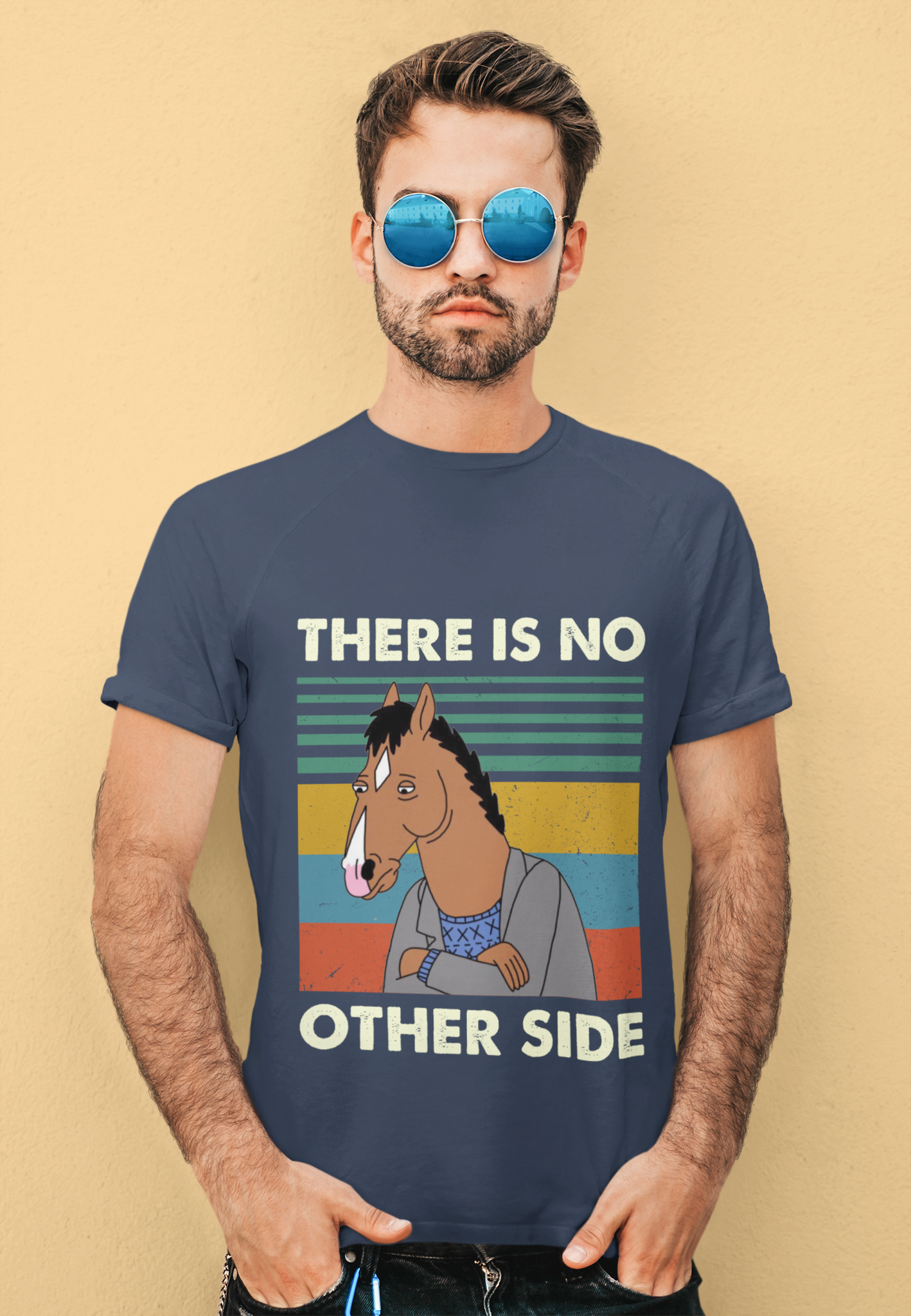 Bojack Horseman Vintage T Shirt, There Is No Other Side Tshirt