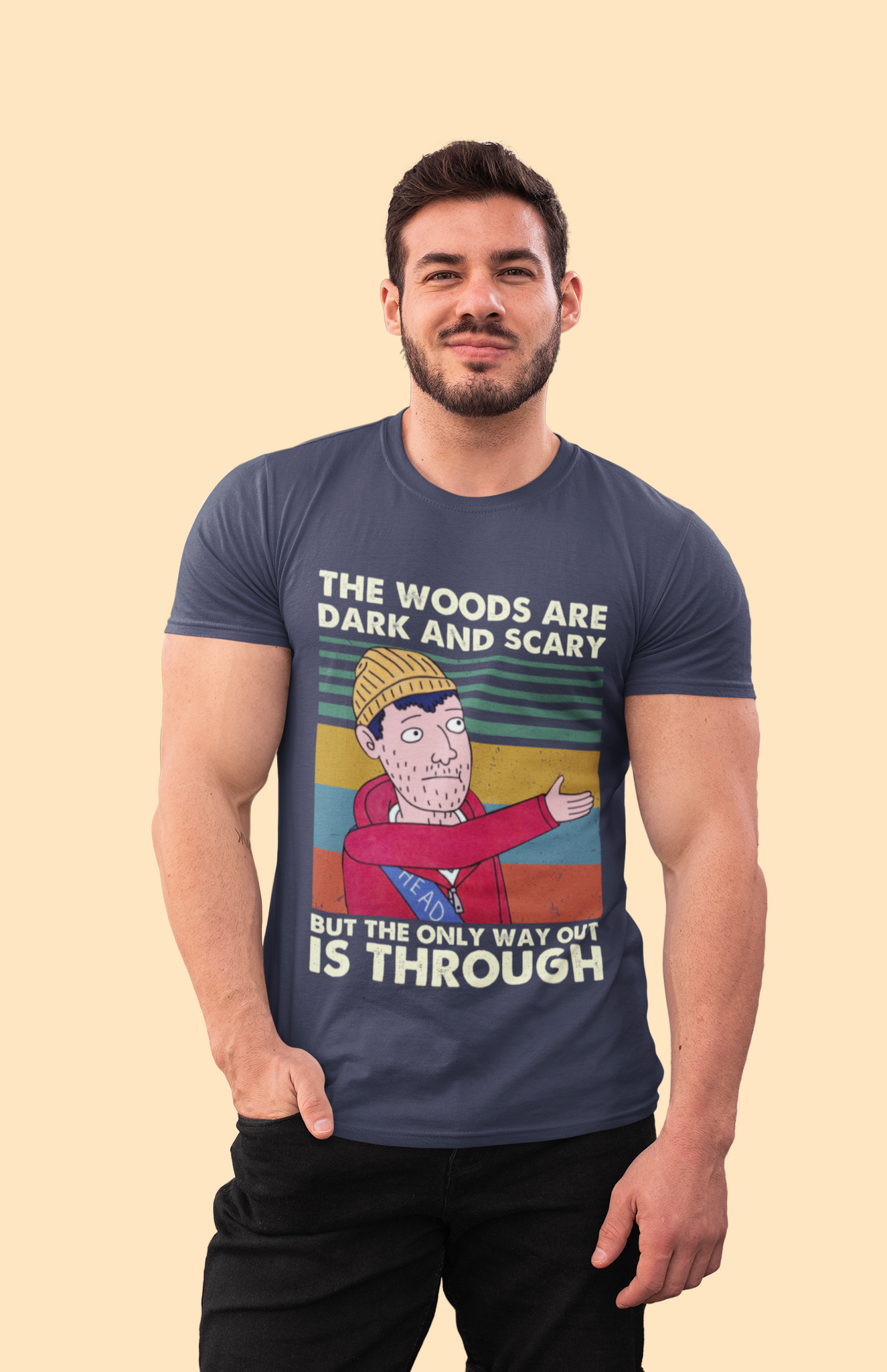 Bojack Horseman T Shirt, Todd Travez T Shirt, The Woods Are Dark And Scary Tshirt