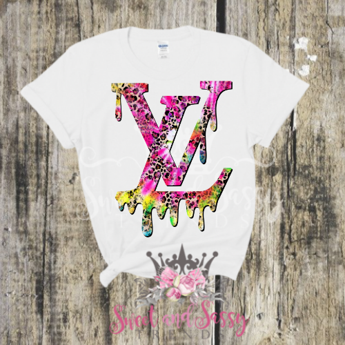 Louis Vuitton animal print monogram T-shirt