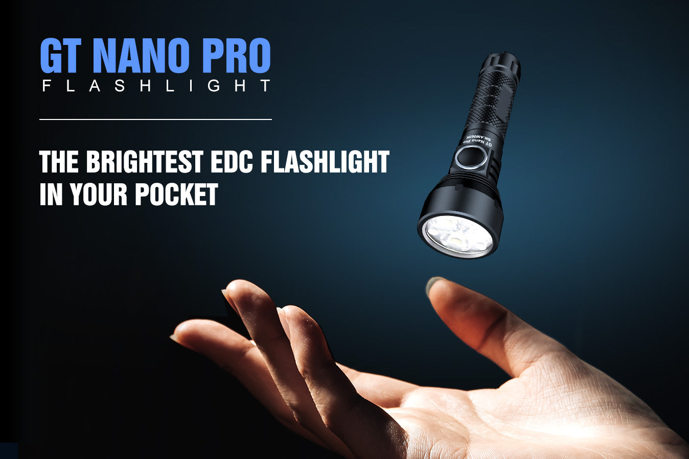 GT NANO HIGH POWER FLASHLIGHT