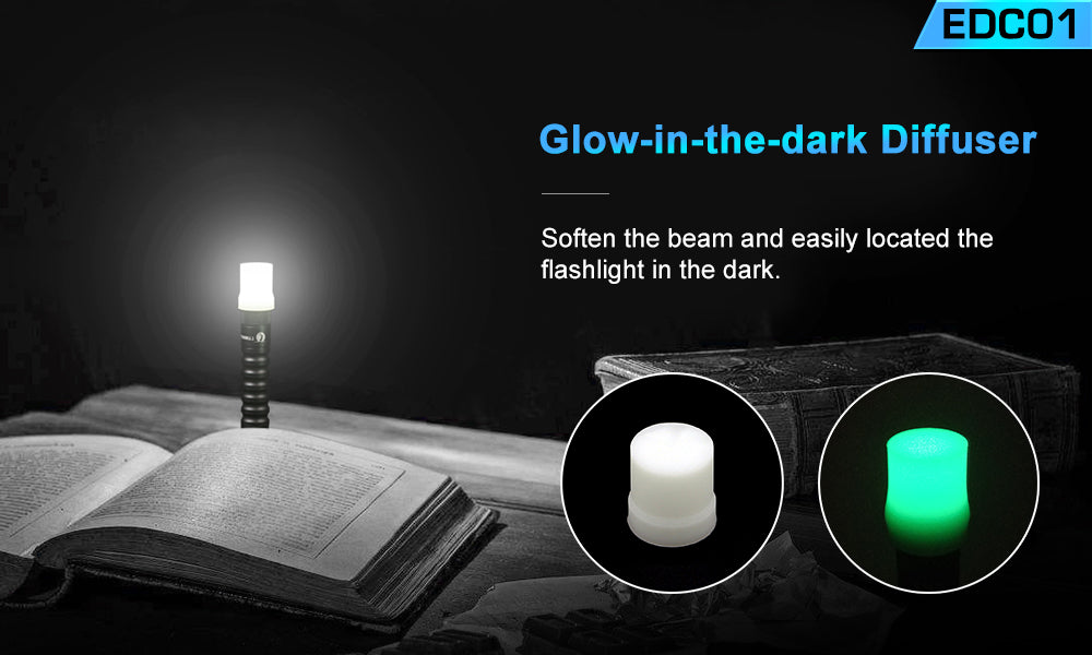 Glow-in-the-dark diffuser