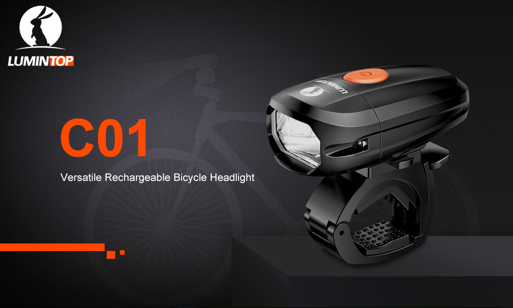 Lumintop C01 versatile rechargeable bicycle headlight