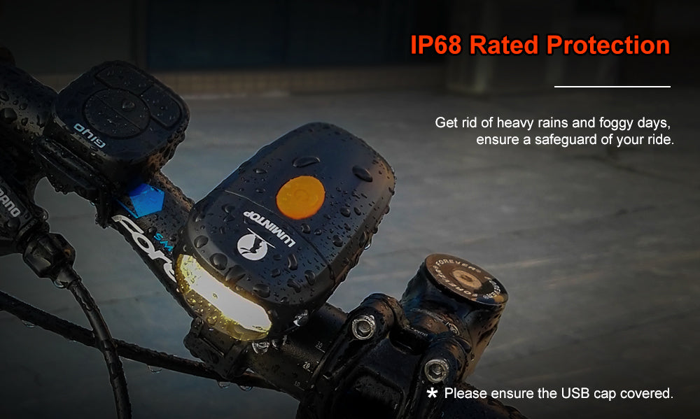 IP68 rated protection