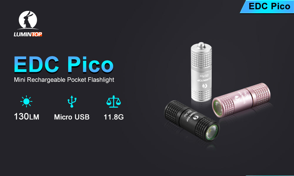 Lumintop® EDC PICO Rechargable Keychain Light