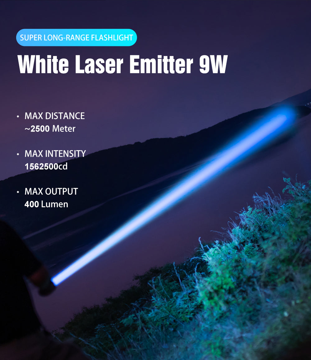 Lumintop White Laser Flashlight THOR Ⅲ LEP flashlight