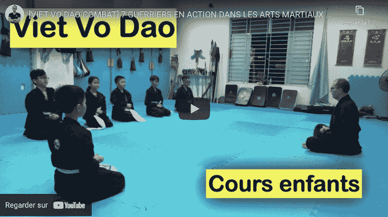 Vovinam Viet Vo Dao enfant : Des techniques pour apprendre les bases indispensable pour la santé, le respect et la self défense