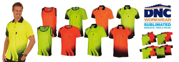 A selection of Lightweight DNC Direct Singlets, Tees and Polos