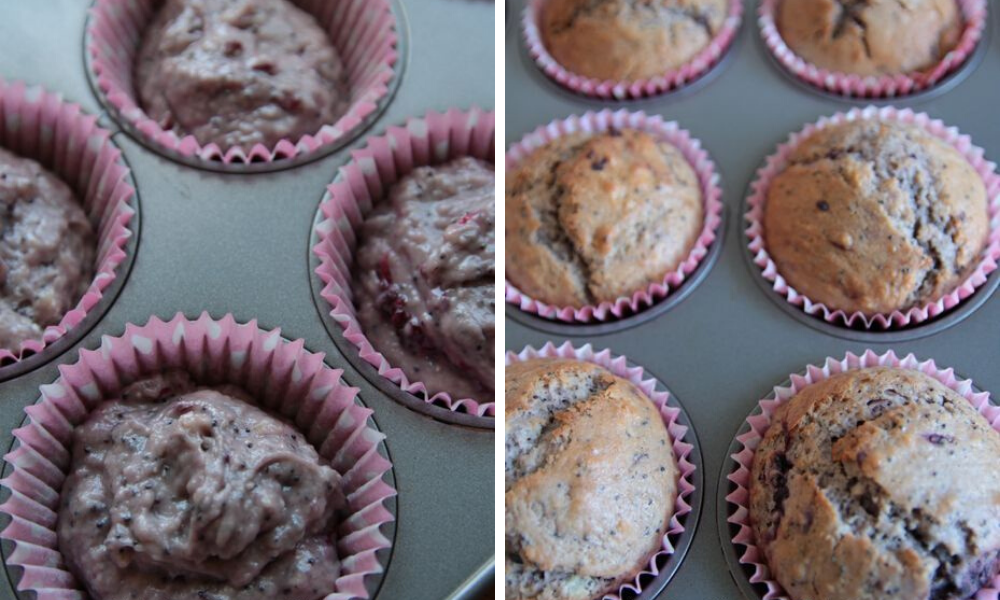 Préparation du gâteau pour le Cupcake Poupée Russe.