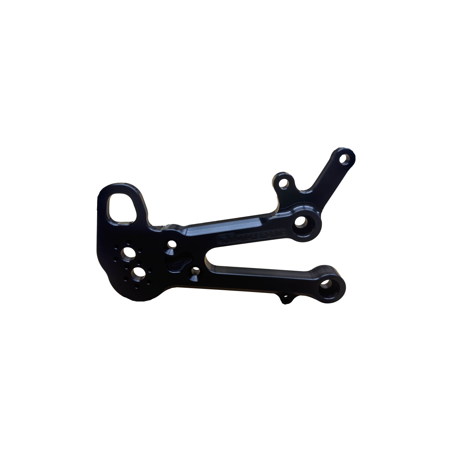 05-0760RO Aprilia RS660 Right Outer Eccentric Rearset Bracket, Black