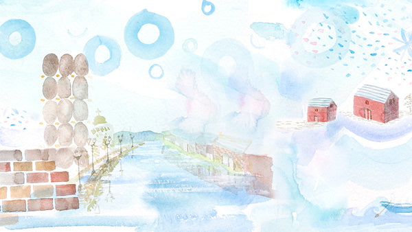 illustration-Okanami-小樽運河