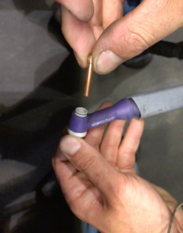 Welding torch set up TIG learn welding Weld