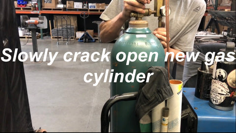 Welding gas cylinder safety argon carbon dioxide learn to weld