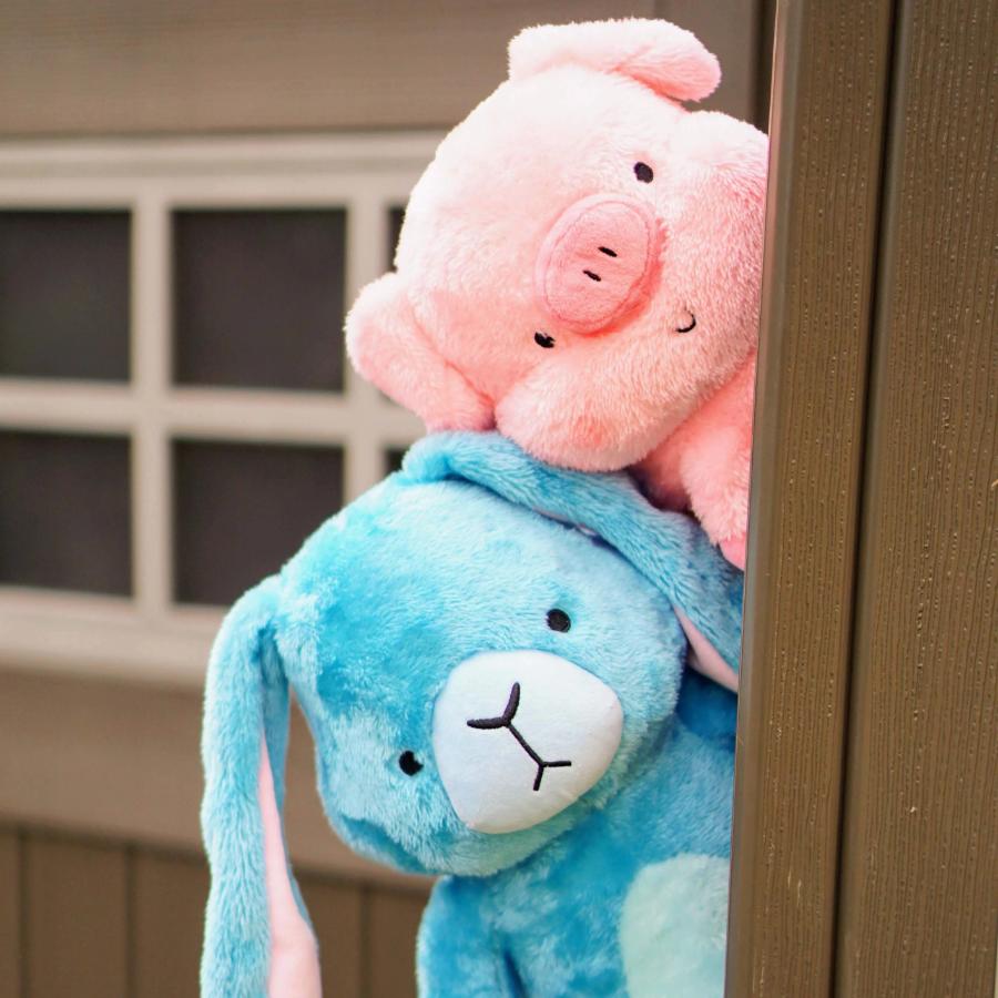 blue pig stuffed animal