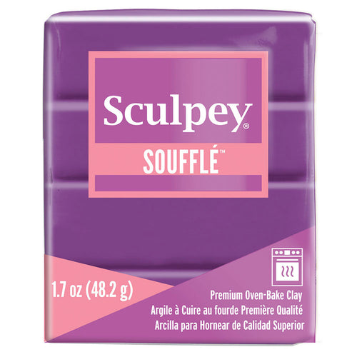 Sculpey Soufflé Polymer Clay 48g (1.7oz) - Raspberry – Clay Craze Studio