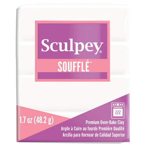 Sculpey Soufflé Polymer Clay 48g (1.7oz) - Glacier