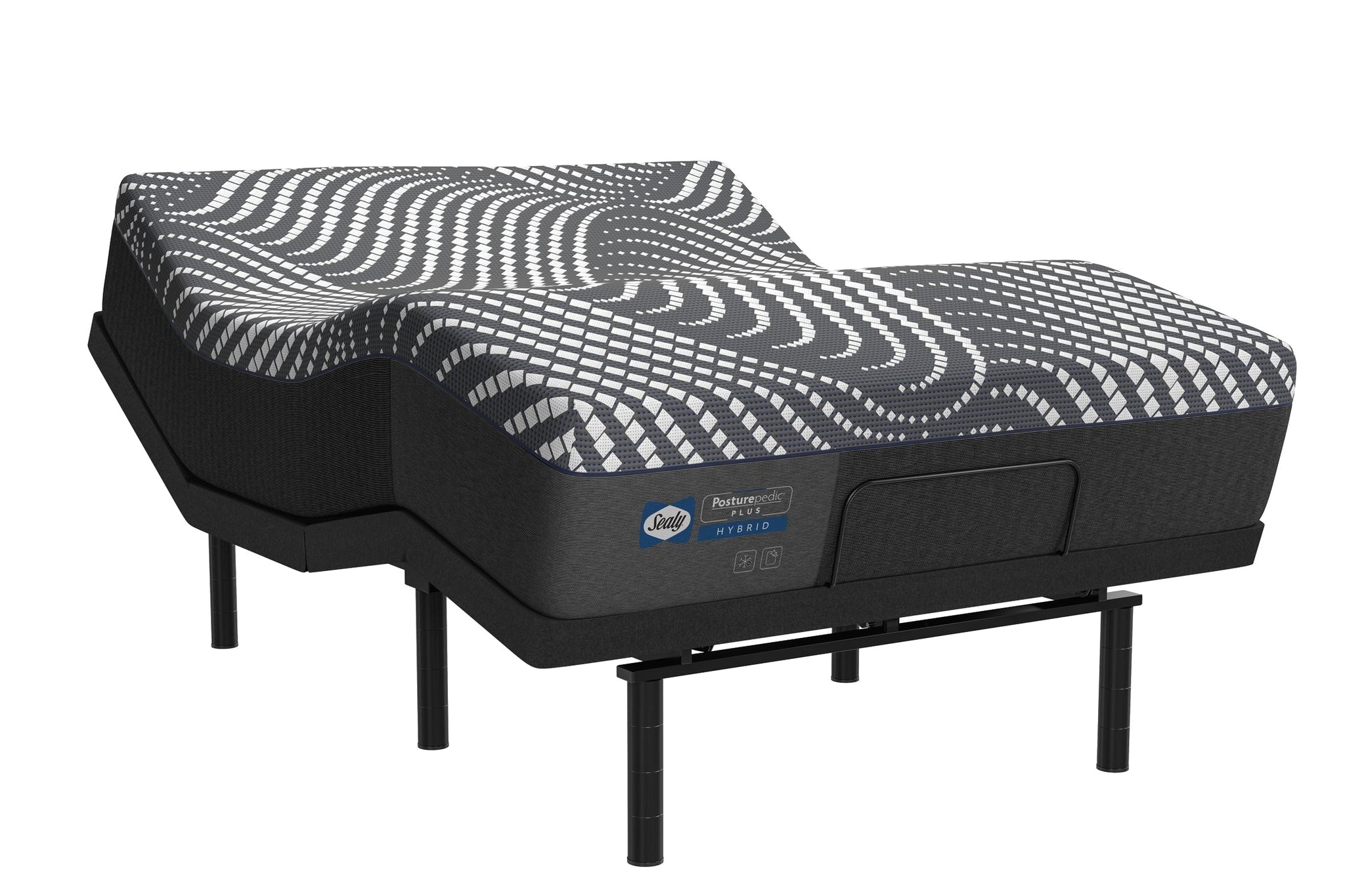 sealy posturepedic hybrid series encourage plush mattress
