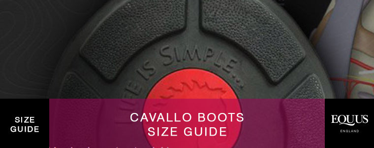 Cavallo Entry Level Boot Size Chart: A Visual Reference of Charts ...