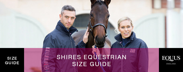Shires Rug Size Chart